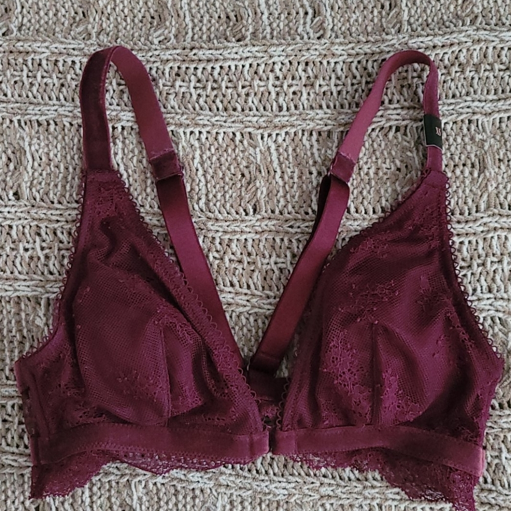 Purple Victoria's Secret bra